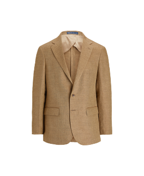 Polo Unconstructed Modern Fit Jacket in Khaki | Ralph Lauren® HK