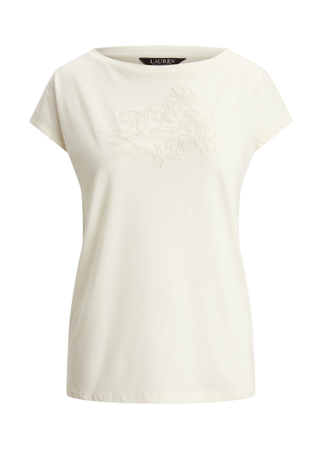 Ralph Lauren Embroidered Jersey Tee