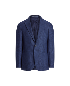 The RL67 Wool Flannel Jacket in Navy | Ralph Lauren® HK The RL67 Wool Flannel Jacket in Navy | Ralph Lauren® HK
