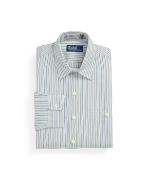 Classic Fit Indigo Chambray Shirt in Blue | Ralph Lauren® HK