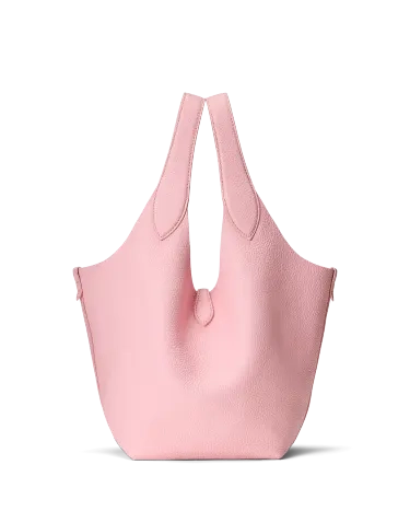 Polo Play Leather Tote in Pink | Ralph Lauren® HK Polo Play Leather Tote in Pink | Ralph Lauren® HK