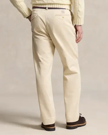 美品 Polo Ralph Lauren Whitman Chino Whitman Relaxed Fit Pleated Chino Pant | Ralph Lauren