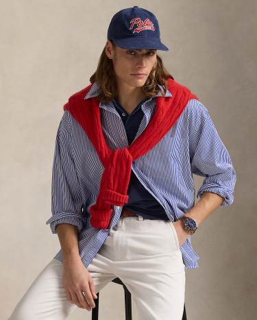 品良く着こなすため in Shirt Big Striped The Multi HK Lauren® Ralph | トップス