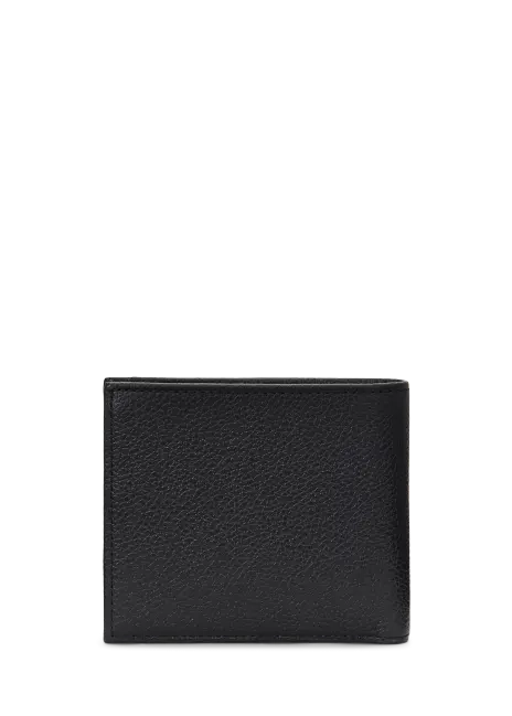Ralph Lauren Pebbled Leather Billfold Wallet