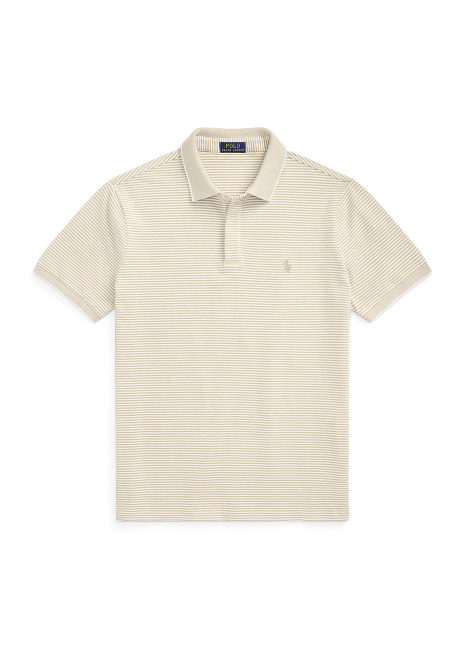 Ralph Lauren Custom Slim Fit Stretch Oxford Mesh Polo