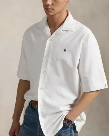 The Big Shirt in White | Ralph Lauren® HK