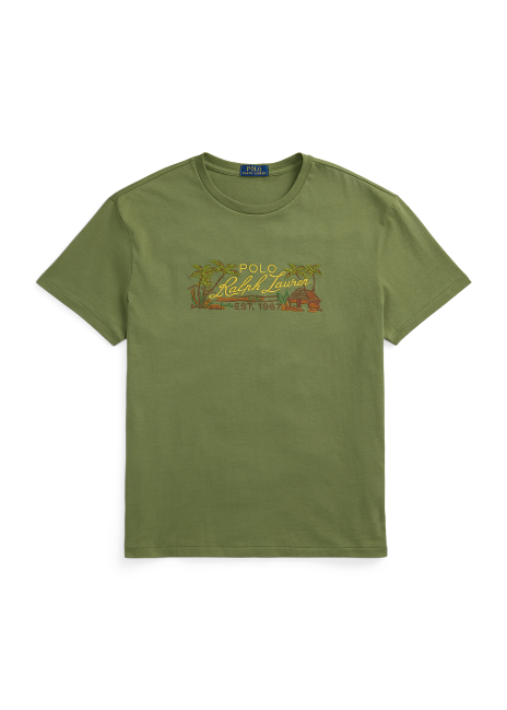 Ralph Lauren Classic Fit Embroidered Jersey T-Shirt