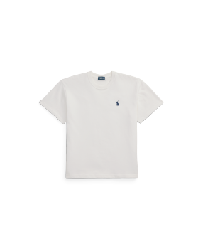 売れ筋商品|||ラルフローレン カットソー トップス レディース Women's Logo Cotton Jersey Crewneck Tee Antique White Cotton Crewneck Tee | Ralph Lauren