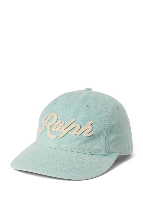 Ralph Lauren Appliquéd Twill Ball Cap
