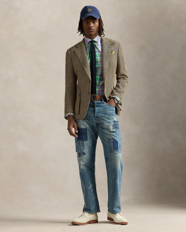 Classic Fit Plaid Oxford Shirt in Green | Ralph Lauren® HK
