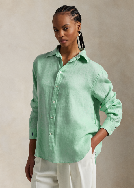 Ralph Lauren Oversize Fit Linen Shirt