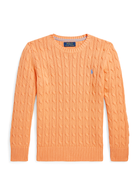 Ralph Lauren Cable-Knit Cotton Sweater