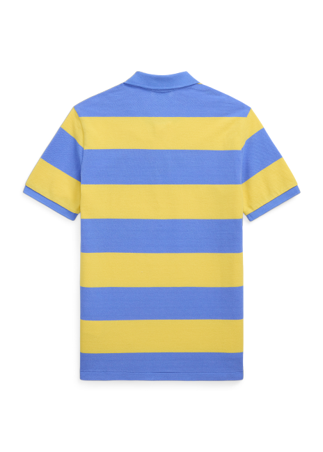 Ralph Lauren Striped Cotton Mesh Polo Shirt