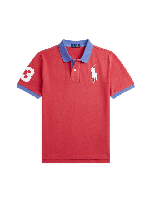 Ralph Lauren Big Pony Cotton Mesh Polo Shirt