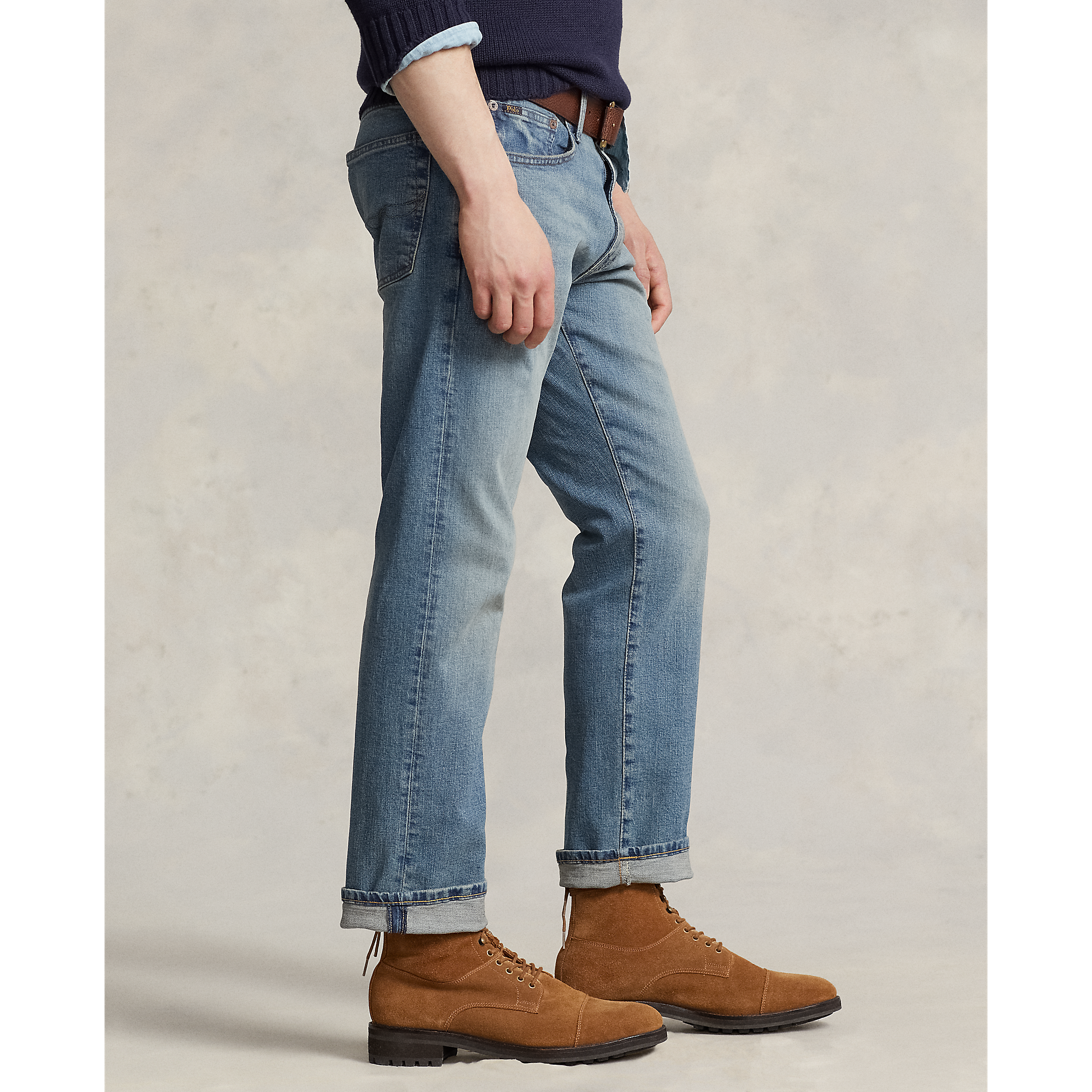 Polo Ralph Lauren Hampton Relaxed Straight-Fit Stretch Jeans