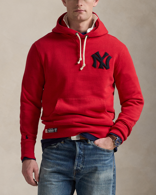 Ralph Lauren x MLB★素敵！ユニセックスヤンキースフーディ 限定コレクション)Polo Ralph Lauren ヤンキース フーディ