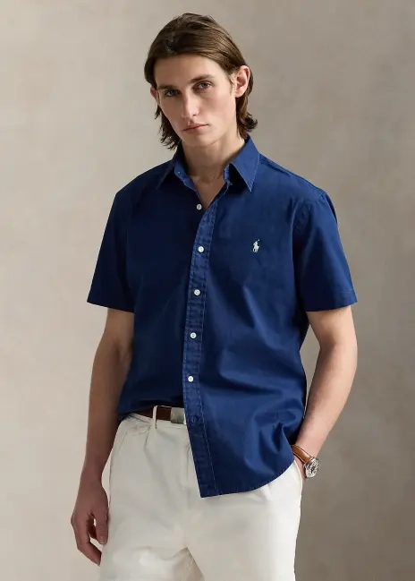 Ralph Lauren Classic Fit Garment-Dyed Twill Shirt