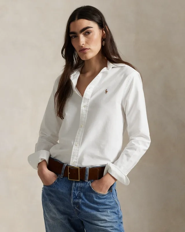 Women's Blouses & Shirts | Silk, Linen & Denim | Ralph Lauren® HK