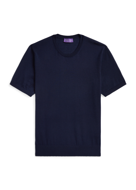 Ralph Lauren Cashmere Short-Sleeve Sweater
