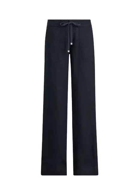 Ralph Lauren Linen Wide-Leg Pant