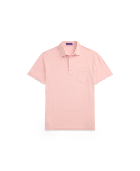 ★★POLO RALPH LAUREN★★ RL Origin Polo Pink MNPOKNI1N82221 Polo Ralph Lauren Womens Classic Fit Interlock Polo Shirt (M