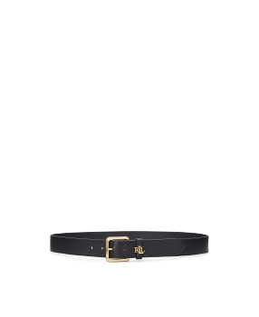 Logo Reversible Pebbled Leather Belt in Multi | Ralph Lauren® HK