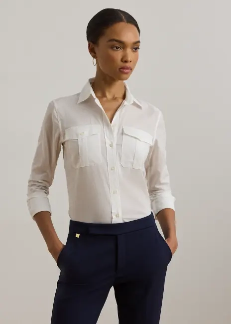 Ralph Lauren Classic Fit Cotton Voile Shirt