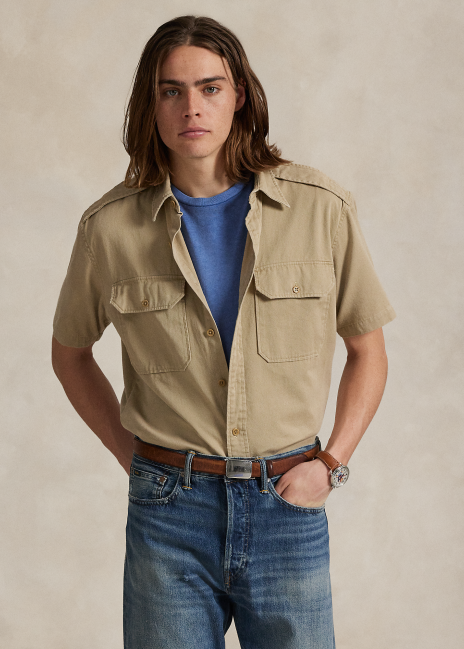 Ralph Lauren Classic Fit Twill Workshirt