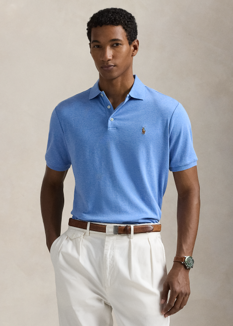 Ralph Lauren Custom Slim Fit Soft Cotton Polo Shirt