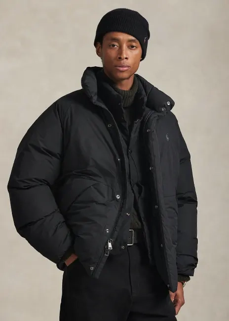 Ralph Lauren Mockneck Down Jacket