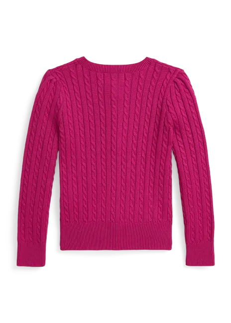 Ralph Lauren Mini-Cable Cotton Cardigan