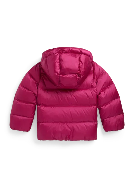 Ralph Lauren Metallic Down Hooded Jacket