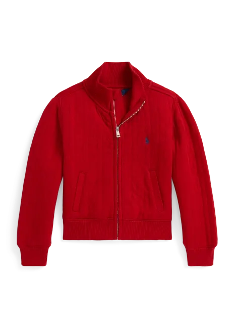 Ralph Lauren Quilted Cable-Motif Jacket