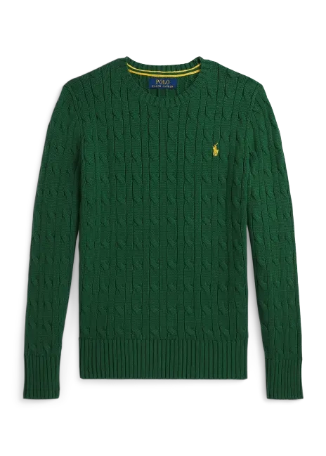 Ralph Lauren Cable-Knit Cotton Sweater