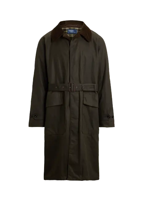 Ralph Lauren The Iconic Oilcloth Belted Coat