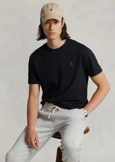 Ralph Lauren Classic Fit Jersey Crewneck T-Shirt