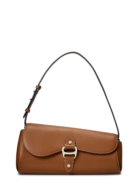 Ralph Lauren Leather Medium Tasha East-West Bag