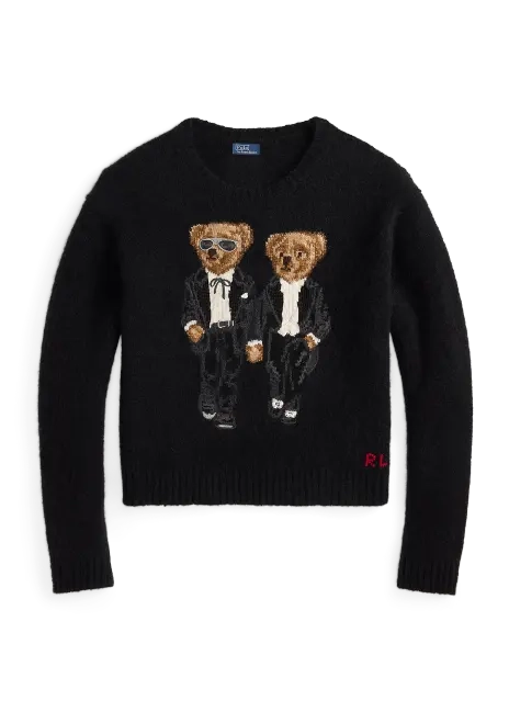 Ralph Lauren The Ralph & Ricky Tuxedo Bear Sweater