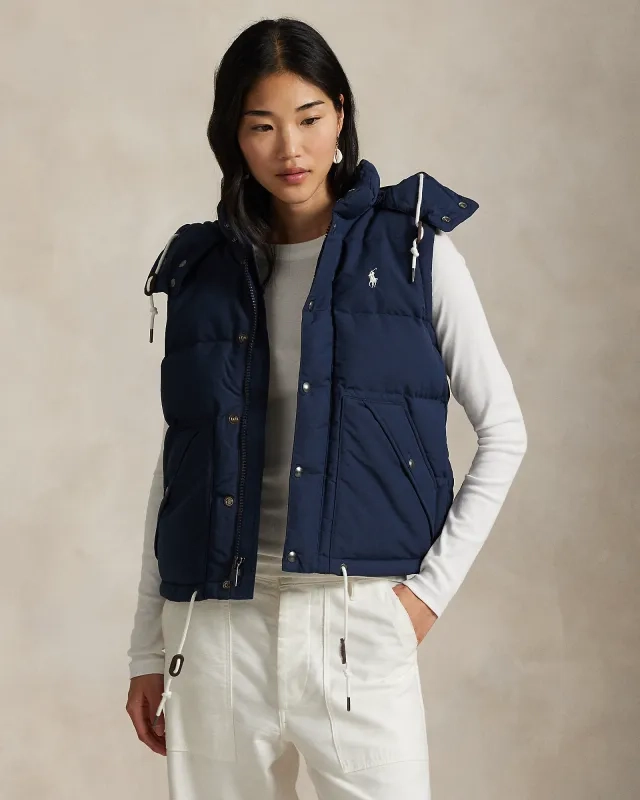 ジャケット・アウター polo ralphlauren / women down vest Polo Ralph Lauren Down vest | LODENFREY