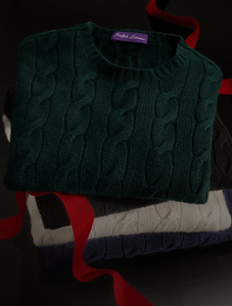 Men's Cashmere Sweaters | Purple Label | Ralph Lauren® HK