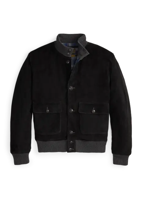 Ralph Lauren Suede Flight Jacket