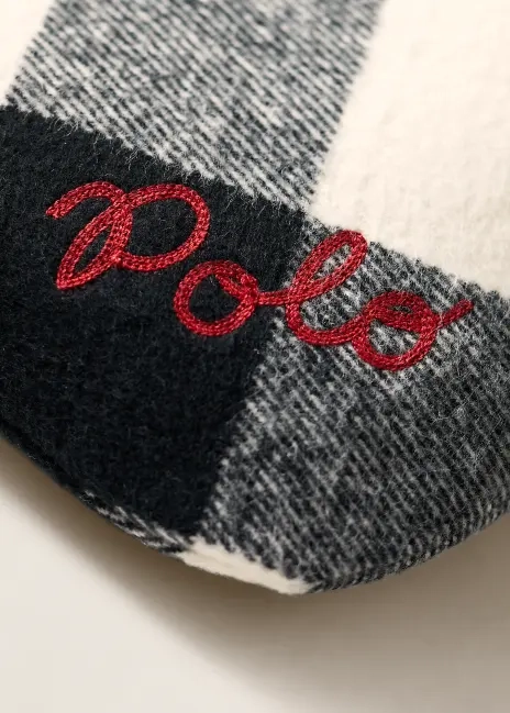 Ralph Lauren Folger Buffalo Check Stocking