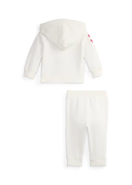 Ralph Lauren Big Pony Fleece Zip Hoodie & Pant Set