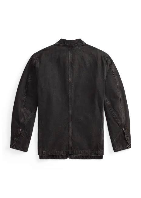 Ralph Lauren Corduroy-Collar Denim Jacket