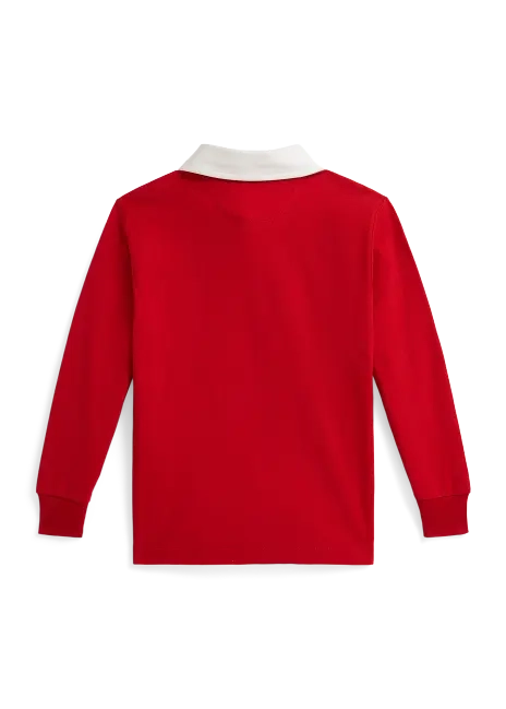 Ralph Lauren Triple-Pony Cotton Rugby Shirt