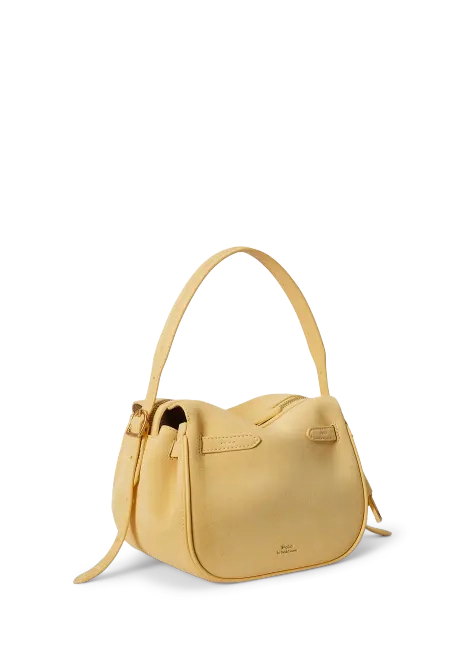 Ralph Lauren Polo ID Suede Mini Satchel