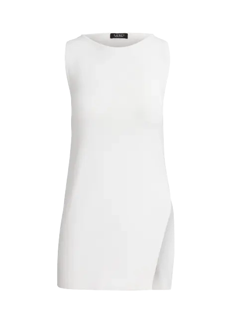 Ralph Lauren Rib-Knit Sleeveless Sweater