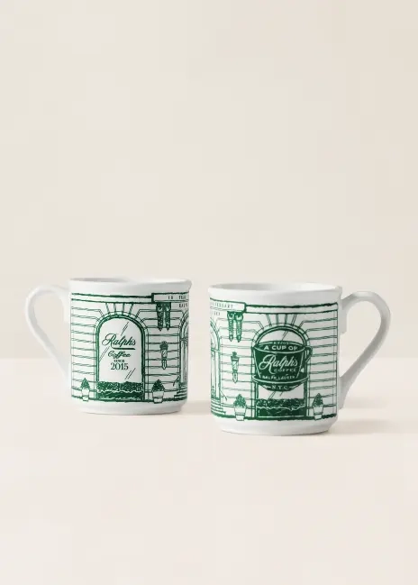 Ralph Lauren Ralph’s Coffee 10th Anniversary Mug Set