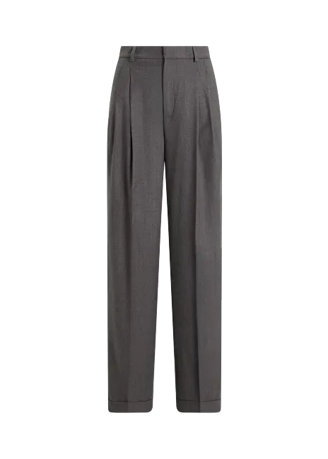 Ralph Lauren Bacall Wool-Blend Pant