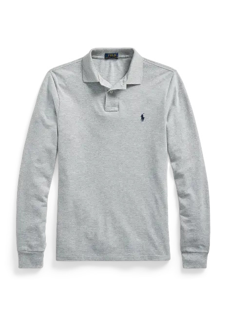 Ralph Lauren Custom Slim Fit Mesh Polo Shirt